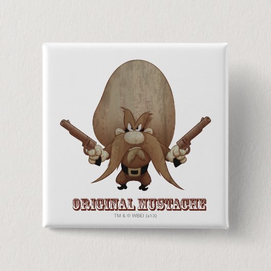 オリジナルひげ 缶バッジ (正面)