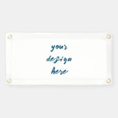 オリジナルまたはカスタマイズ 横断幕 (横)