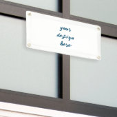 オリジナルまたはカスタマイズ 横断幕 (ビルの外側)