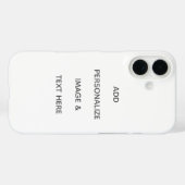 オリジナルをデザイン Case-Mate iPhoneケース (裏面 (横))