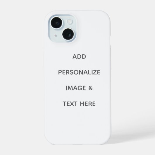 オリジナルをデザイン iPhone 15ケース (裏面)