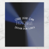 オリジナルを作成しよう ワインラベル (シングルラベル)