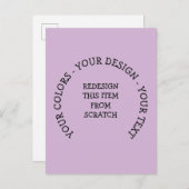 オリジナルを作成する インビテーションポストカード (正面/裏面)