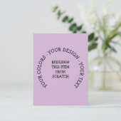 オリジナルを作成する インビテーションポストカード (スタンド正面)