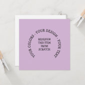 オリジナルを作成する カード (正面/裏面インサイチュ)