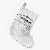 オリジナルを作成する スモールクリスマスストッキング (正面 (吊り時))