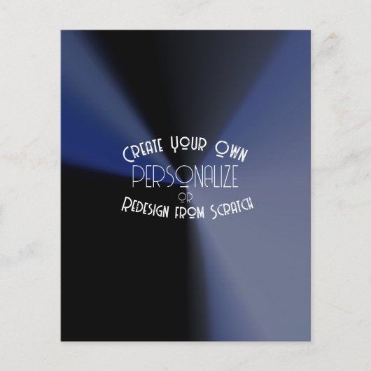 オリジナルを作成する チラシ (正面)