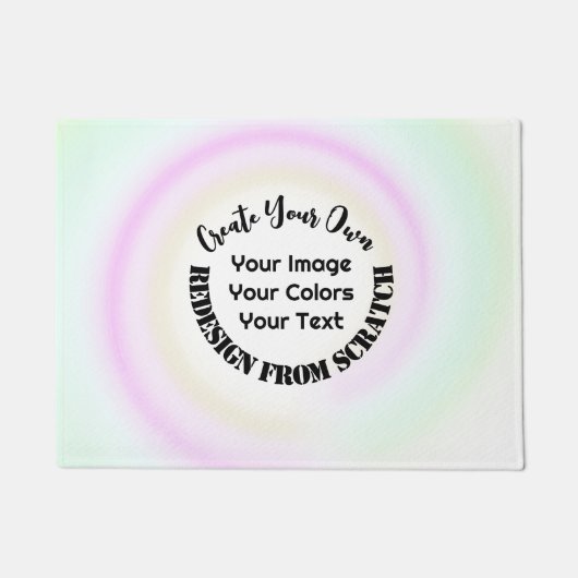 オリジナルを作成する ドアマット (正面)