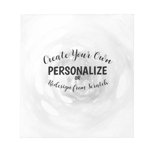 オリジナルを作成する ノートパッド (正面)