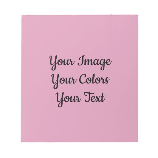 オリジナルを作成する ノートパッド (正面)