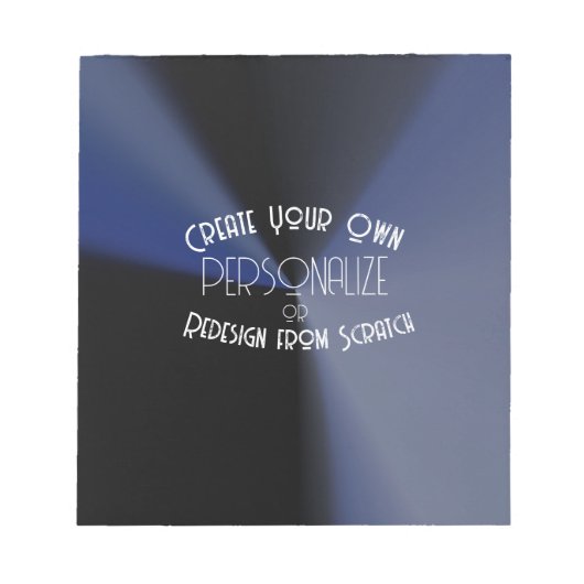 オリジナルを作成する ノートパッド (正面)