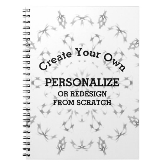 オリジナルを作成する ノートブック (正面)