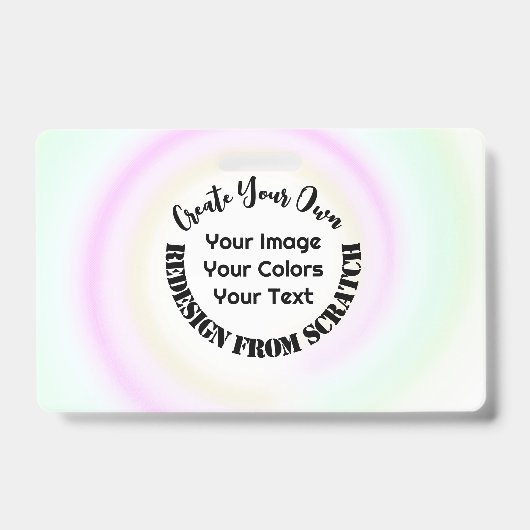 オリジナルを作成する バッジ (表面)