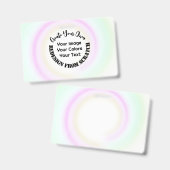 オリジナルを作成する バッジ (表裏)