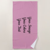 オリジナルを作成する ビーチタオル (正面)