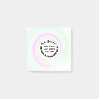 オリジナルを作成する ポストイット