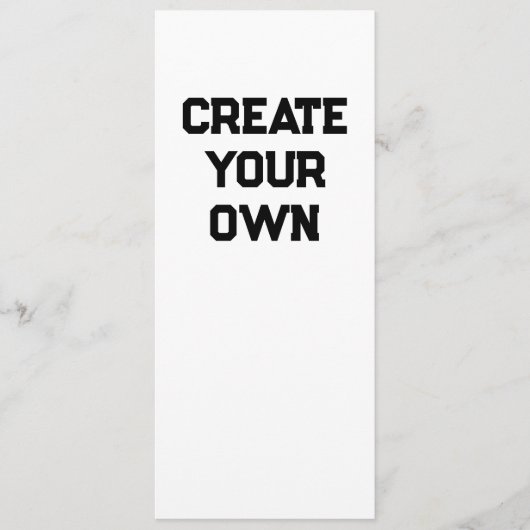 オリジナルを作成する メニュー (正面)