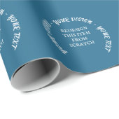 オリジナルを作成する ラッピングペーパー (ロールコーナー)