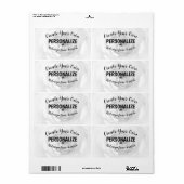 オリジナルを作成する ラベル (フルシート)