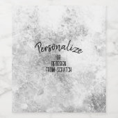 オリジナルを作成する ワインラベル (シングルラベル)