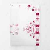 オリジナルを作成する - 三つ折り招待状 (カバー)