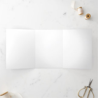 オリジナルを作成する - 三つ折り招待状