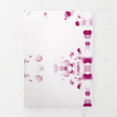 オリジナルを作成する - 三つ折り招待状 (カバー)