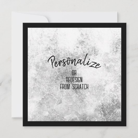 オリジナルを作成する 招待状 (正面)