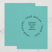 オリジナルを作成する 招待状 (正面/裏面)