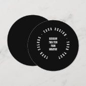 オリジナルを作成する 招待状 (正面/裏面)