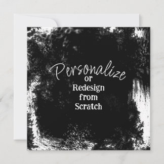 オリジナルを作成する 招待状