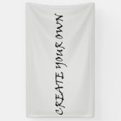 オリジナルを作成する 横断幕 (縦)