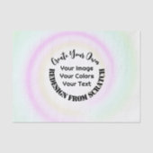 オリジナルを作成する 薄葉紙 (正面)