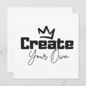 オリジナルを作成 (正面/裏面)