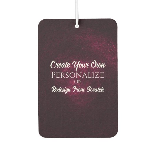 オリジナルを作成!こカスタマイズこ カーエアーフレッシュナー (正面)