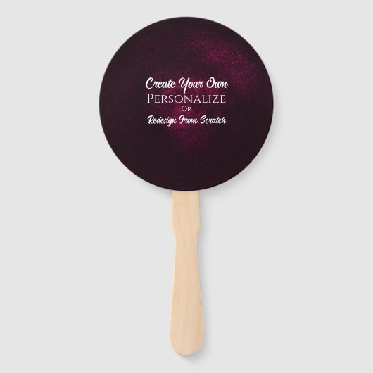 オリジナルを作成!こカスタマイズこ ハンドファン (正面)