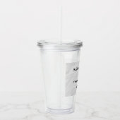 オリジナルを作成! アクリルタンブラー (右)