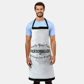 オリジナルを作成 エプロン (着用した状態)