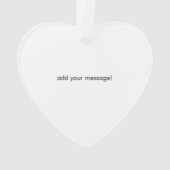 オリジナルを作成 オーナメント (裏面)