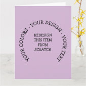 オリジナルを作成 カード (黄色い花)