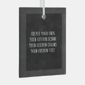 オリジナルを作成! ガラスオーナメント (正面右)