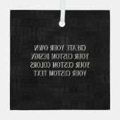 オリジナルを作成! ガラスオーナメント (裏面)