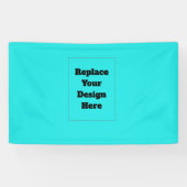 オリジナルを作成 - シアン 横断幕 (横)