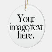 オリジナルを作成 セラミックオーナメント (左)