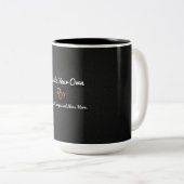 オリジナルを作成 ツートーンマグカップ (正面右)