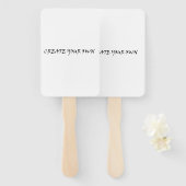 オリジナルを作成 ハンドファン (正面&裏面)