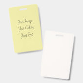 オリジナルを作成 バッジ (表裏)