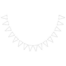 オリジナルを作成 バンティングフラッグ