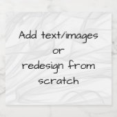 オリジナルを作成! リキュールボトルラベル (シングルラベル)