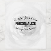 オリジナルを作成 ワインラベル (シングルラベル)